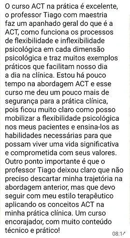 Depoimento de aluno 10