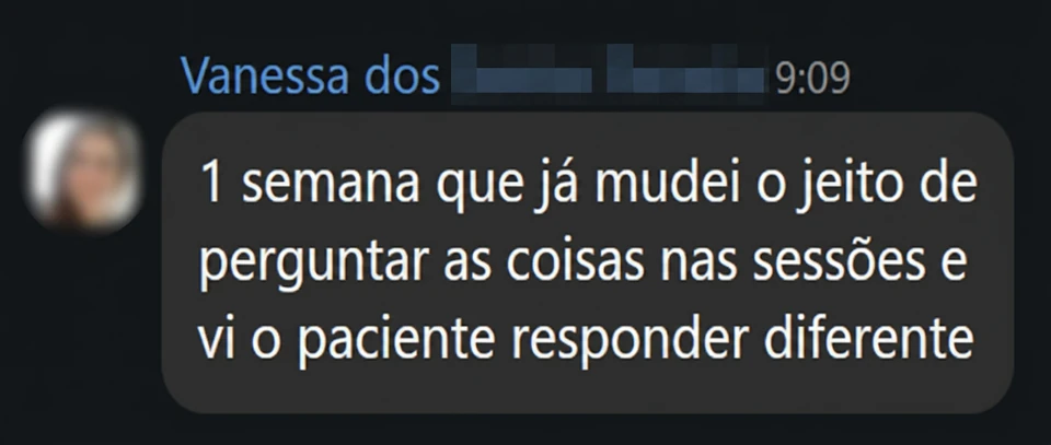 Depoimento de aluno 3