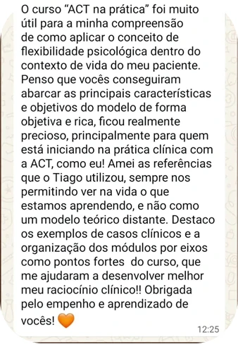 Depoimento de aluno 9
